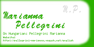 marianna pellegrini business card